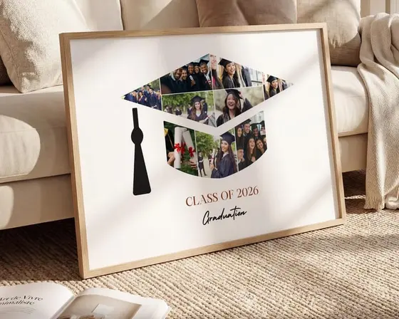 Graduation photo collage templates